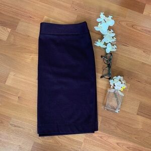 Eggplant colored Pencil Skirt from Loft